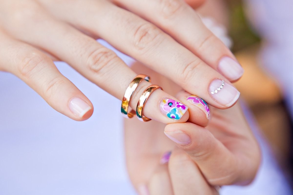 June manicure, SuperNail