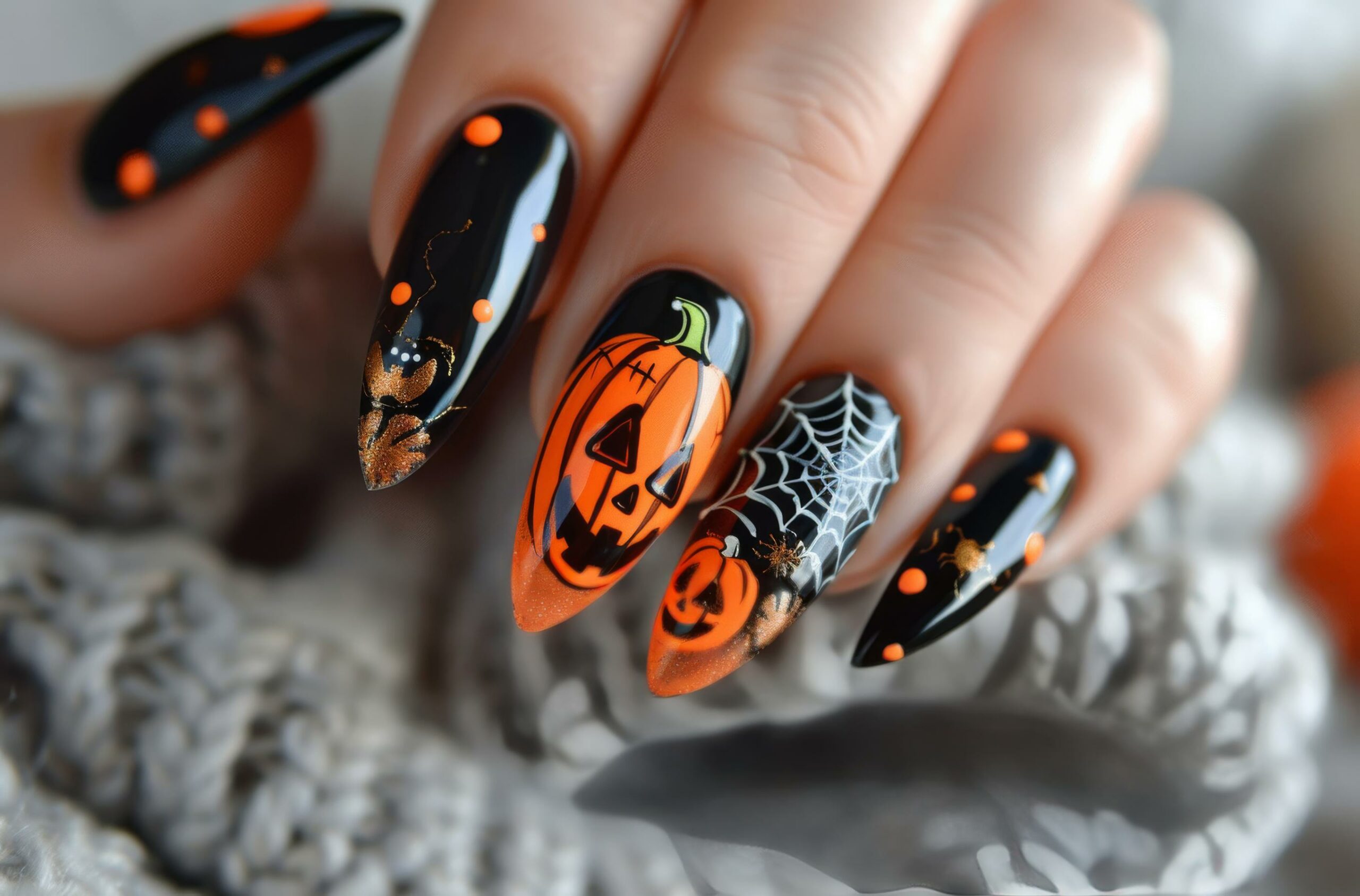 October manicure, SuperNail