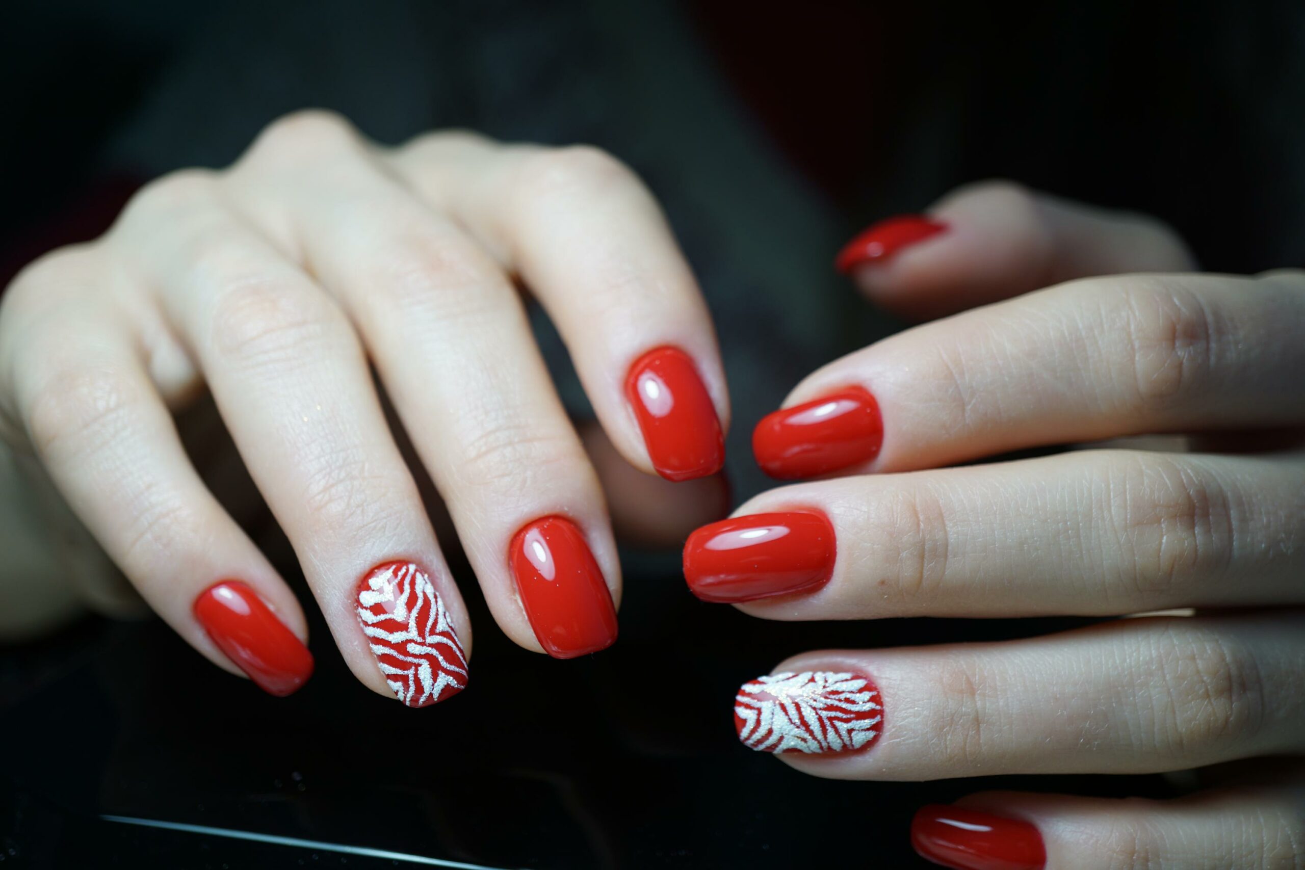 New Year manicure, SuperNail